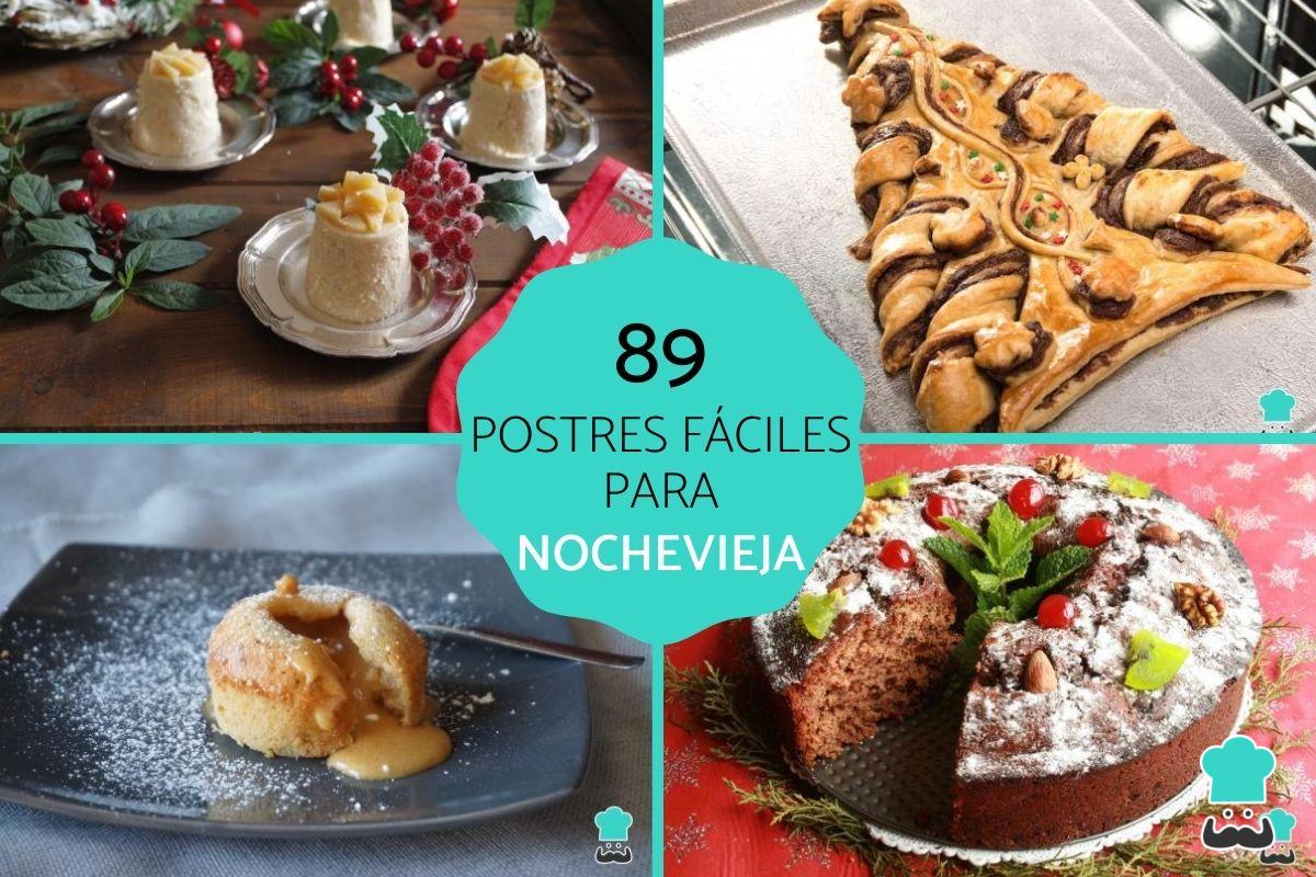 Postres fáciles para Nochevieja