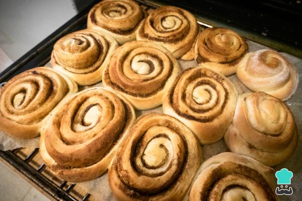 Receta de Rollos de canela o cinnamon rolls - Paso 9