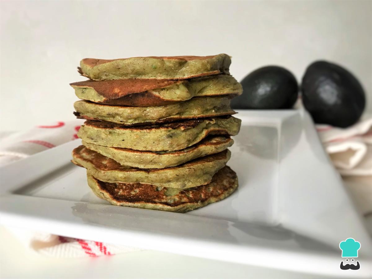 Receta de Tortitas de aguacate