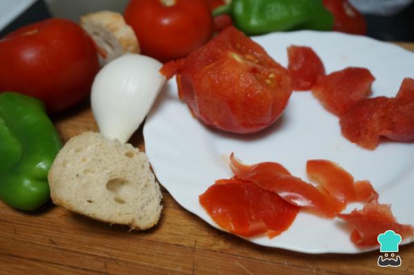 Receta de Gazpacho de verano - Paso 1