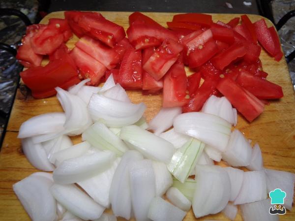 Receta de Nopales asados con queso panela - Paso 2