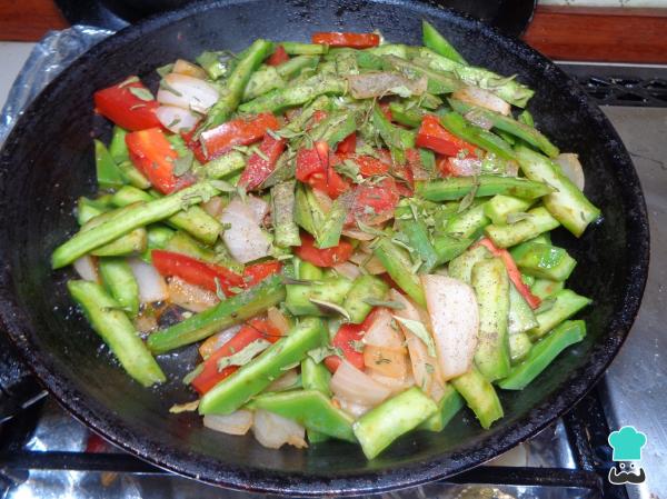 Receta de Nopales asados con queso panela - Paso 6