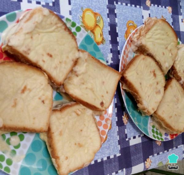 Receta de Sándwich mixto gratinado al horno