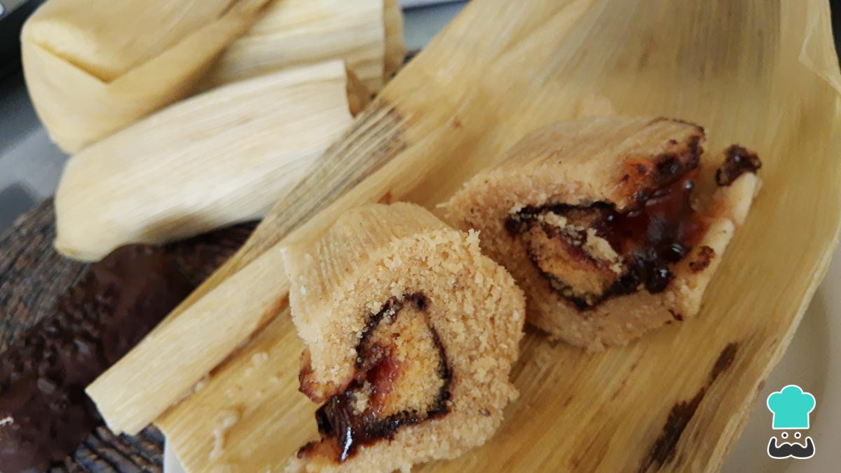 Receta de Tamales de gansito