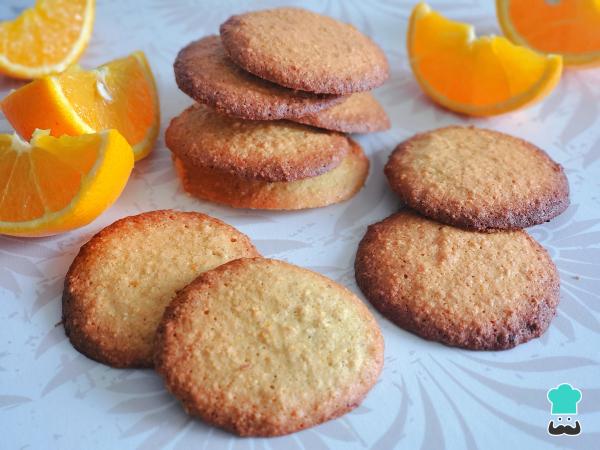 Receta de Galletas de avena y naranja sin harina