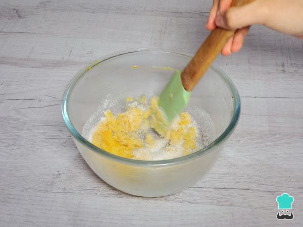 Receta de Galletas de avena y naranja sin harina - Paso 2