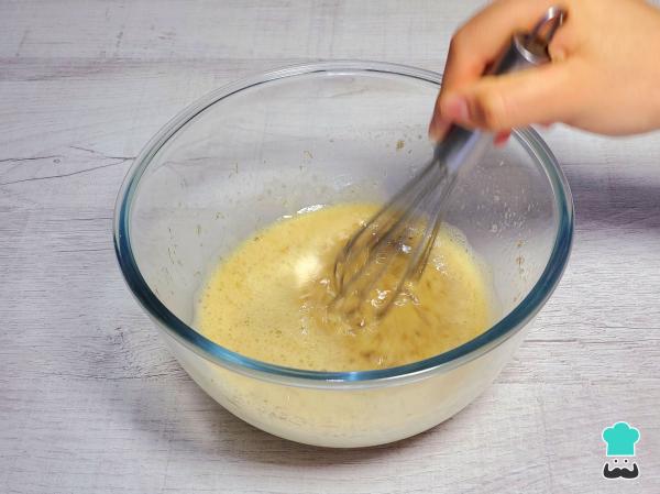 Receta de Bizcocho de plátano sin harina ni azúcar - Paso 2