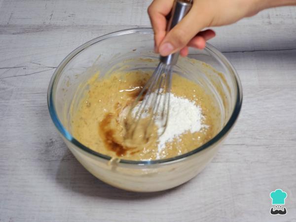 Receta de Bizcocho de plátano sin harina ni azúcar - Paso 4