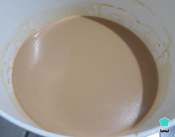 Receta de Budín de dulce de leche - Paso 1