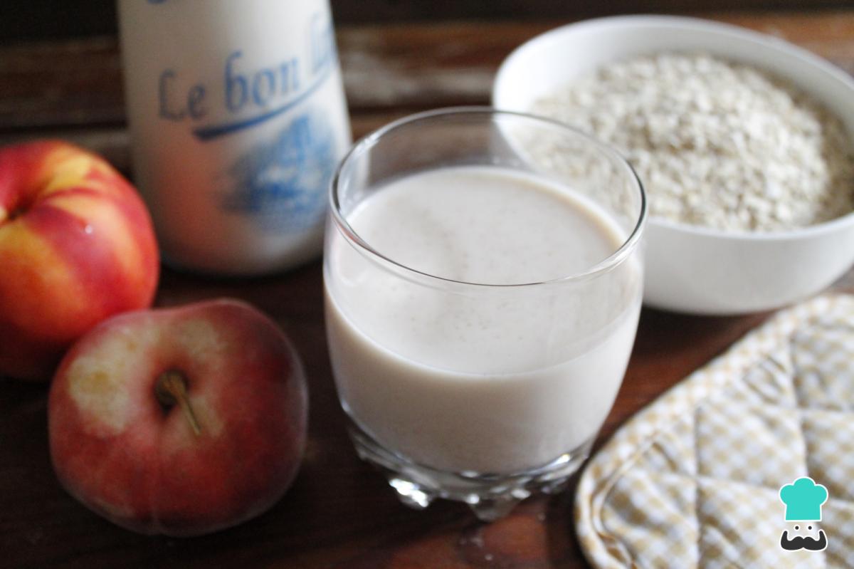 Agua de horchata con avena