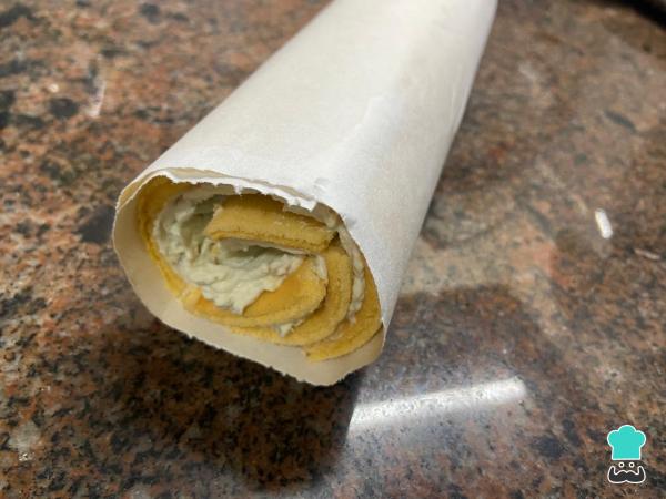 Receta de Pionono de roquefort - Paso 10