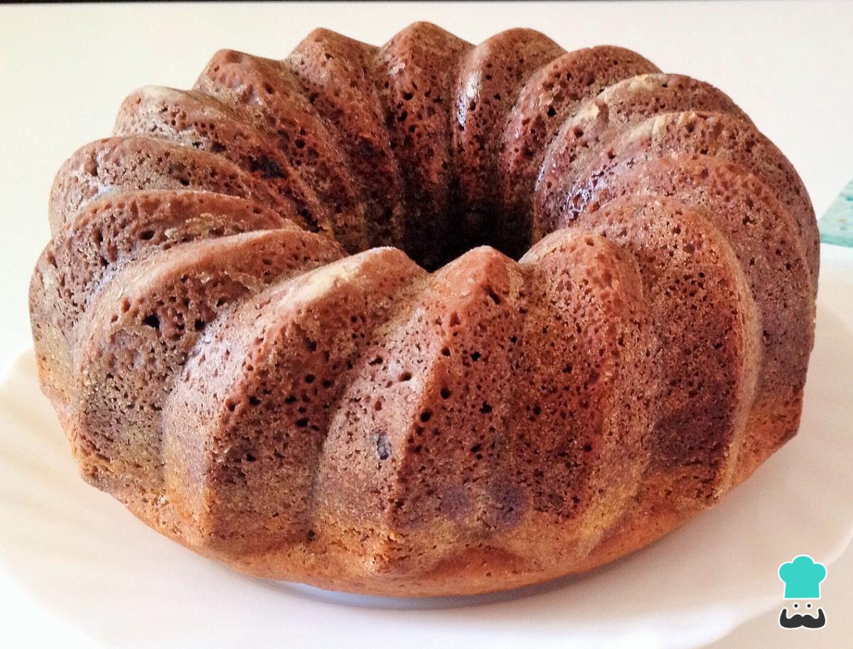 Receta de Queque de chocolate en microondas