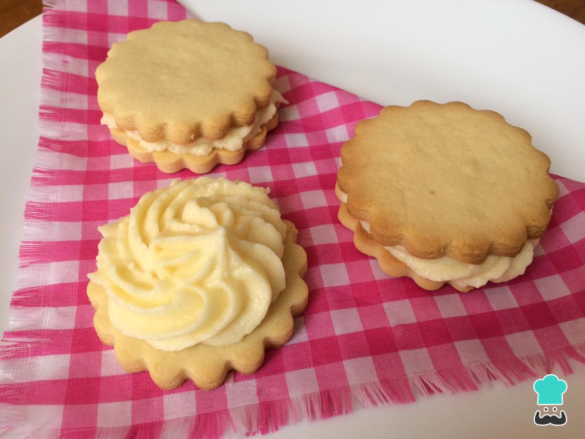 Receta de Galletas con relleno de limón