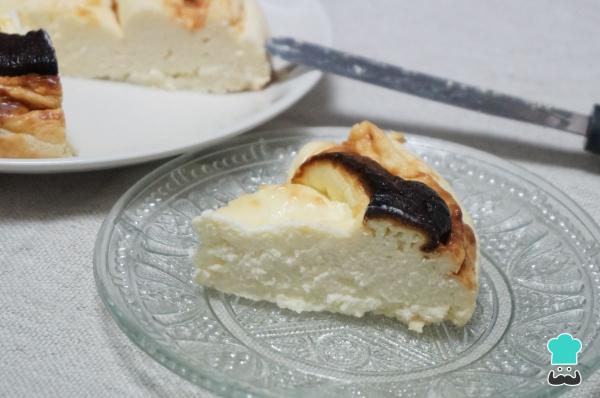 Receta de Tarta de queso con 3 yogures y 3 huevos
