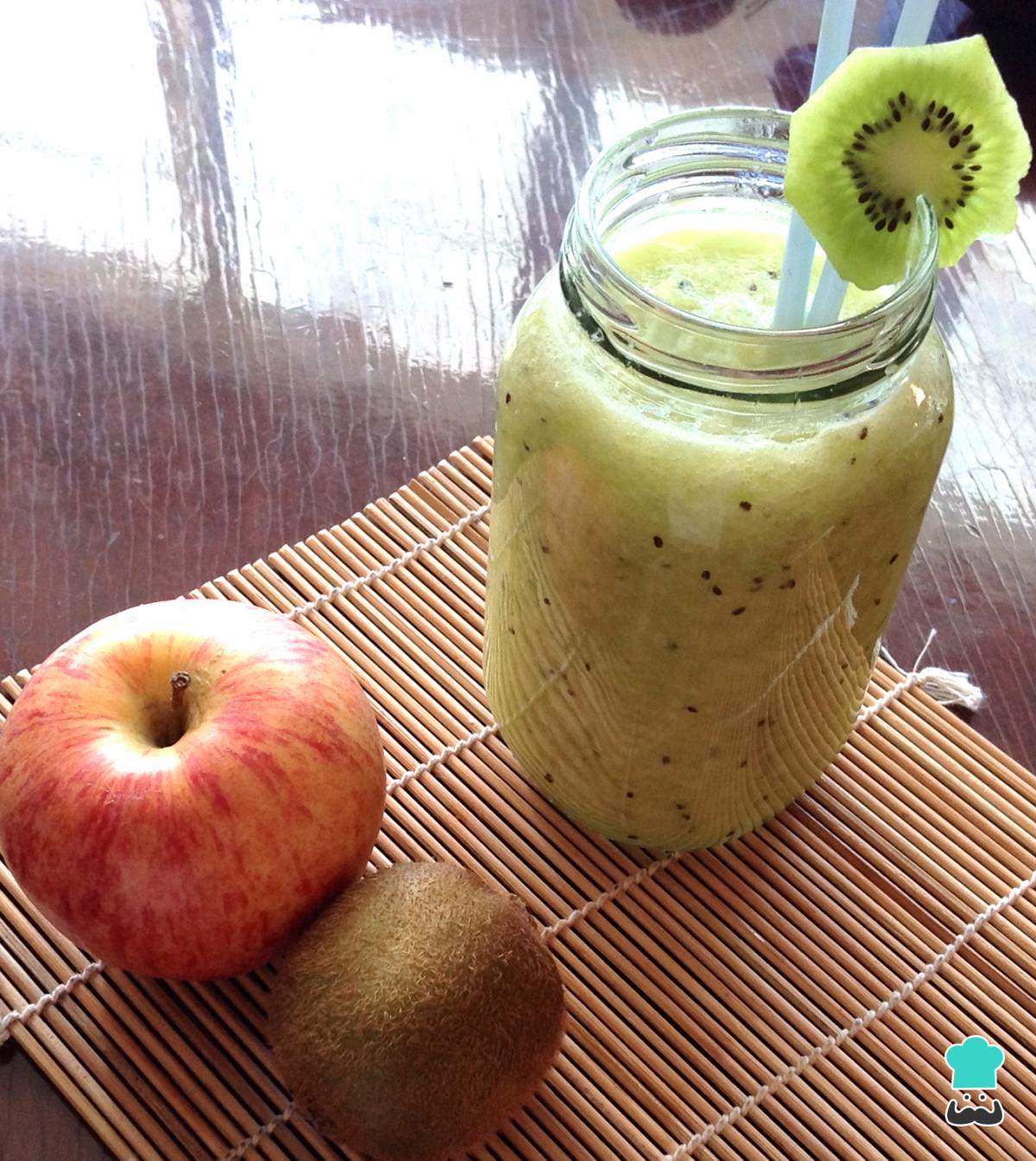 Batido de manzana y pera
