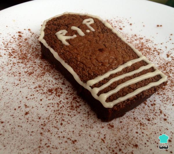 Receta de Brownie decorado - Paso 7