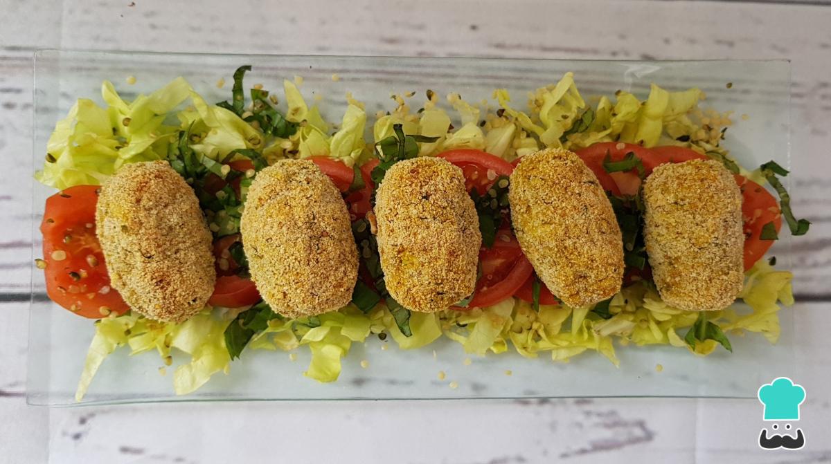 Receta de Croquetas de boniato veganas