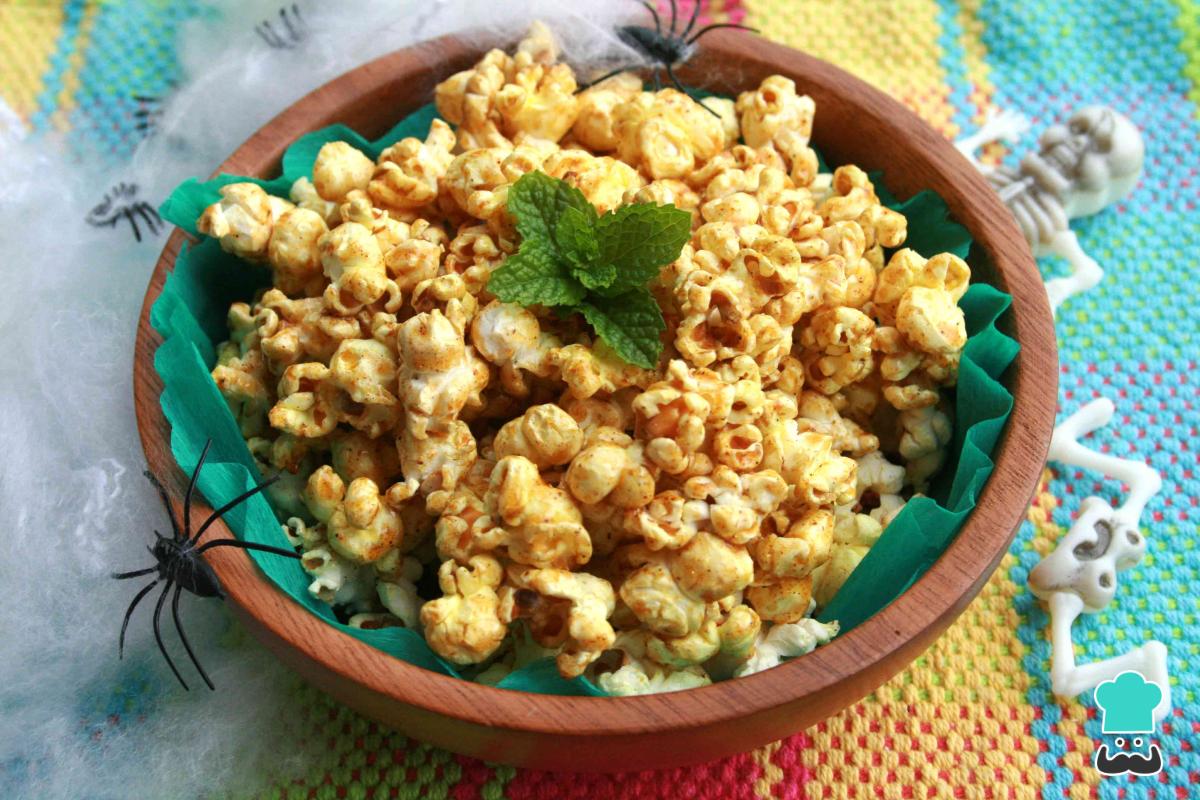 Receta de Palomitas al curry