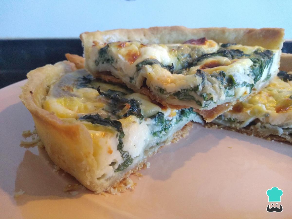 Receta de Tarta de espinacas