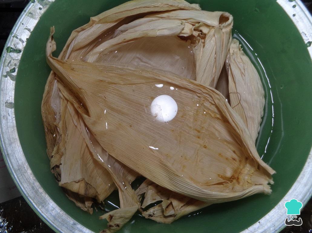 Tamales canarios con queso manchego Fácil