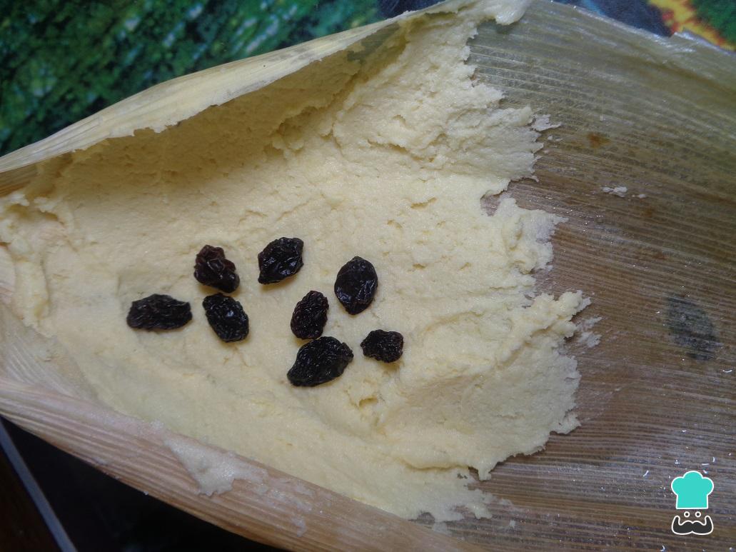 Tamales canarios con queso manchego Fácil