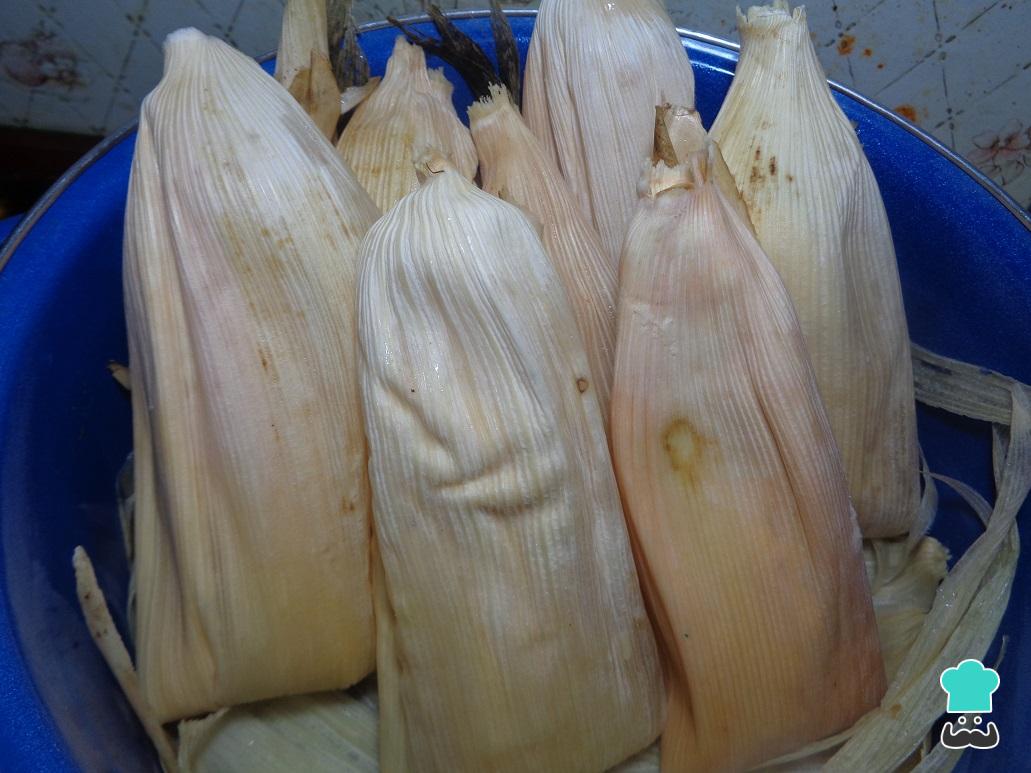 Tamales canarios con queso manchego Fácil