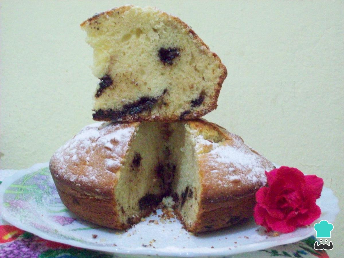 Receta de Torta con chips de chocolate