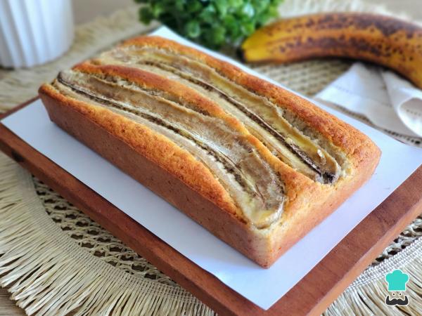 Receta de Bizcocho de plátano 3 ingredientes - Paso 7