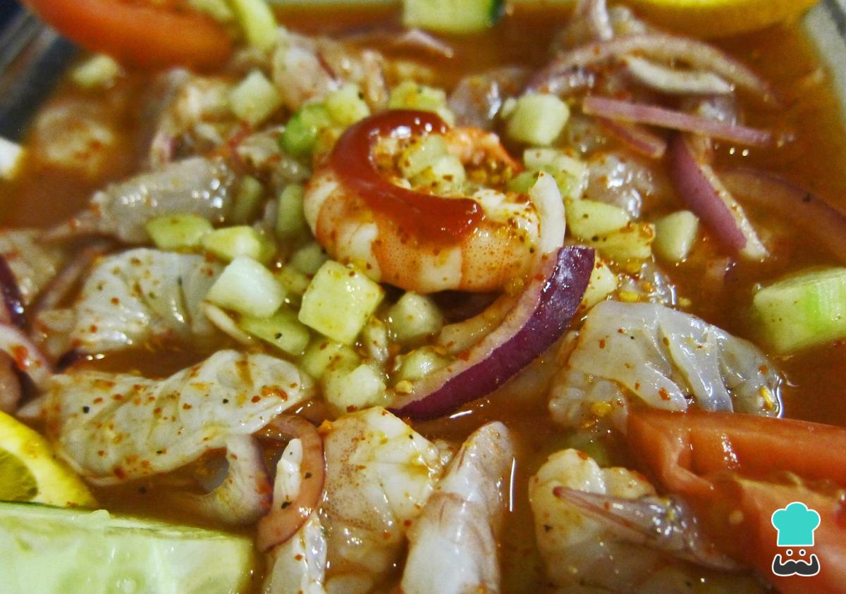 Receta de Camarones al aguachile paso a paso
