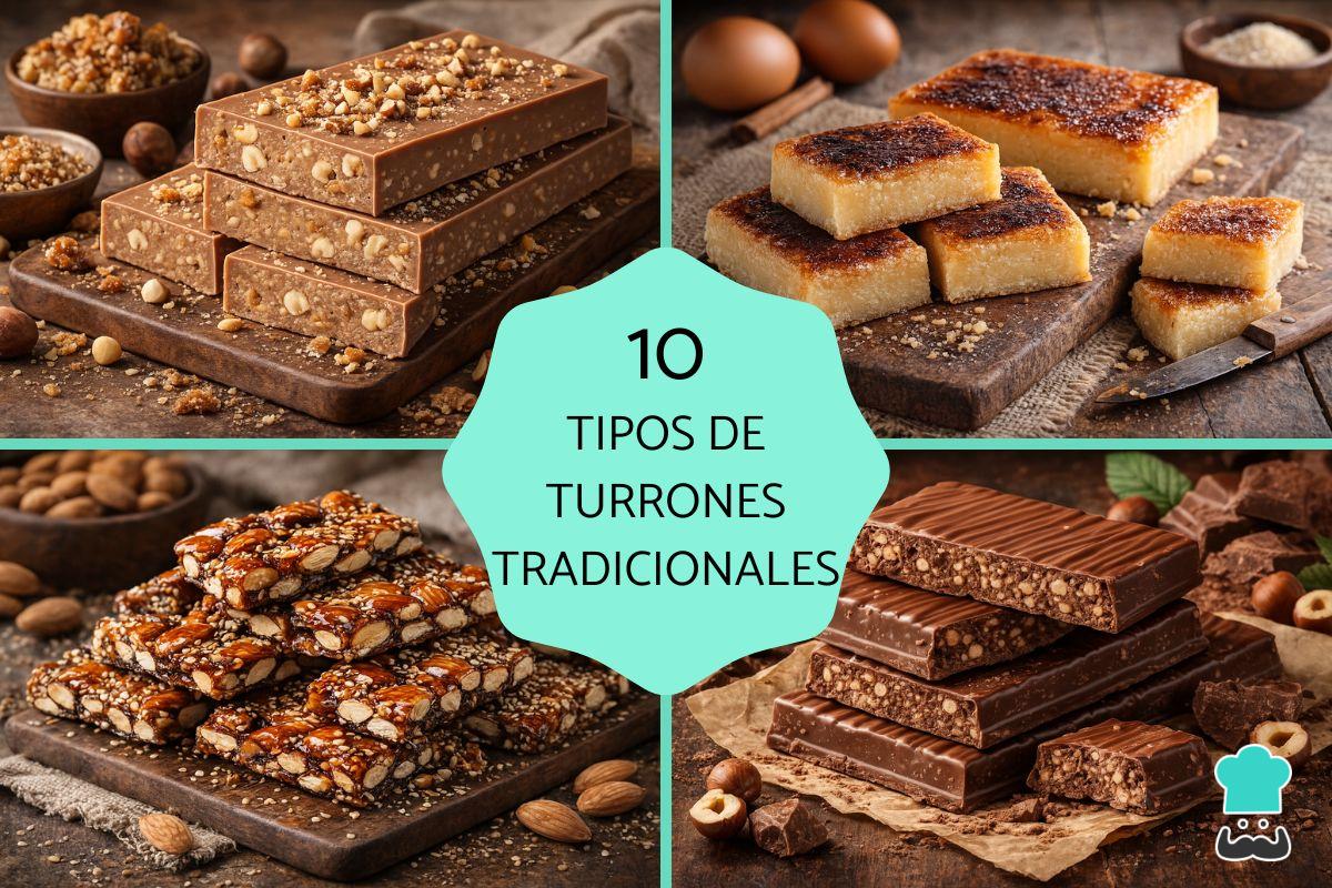 Tipos de turrones tradicionales