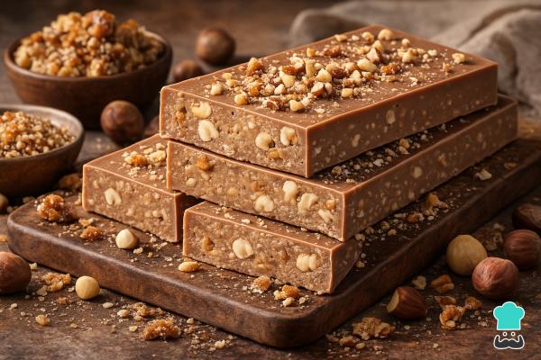 Tipos de turrones tradicionales - Turrón de praliné