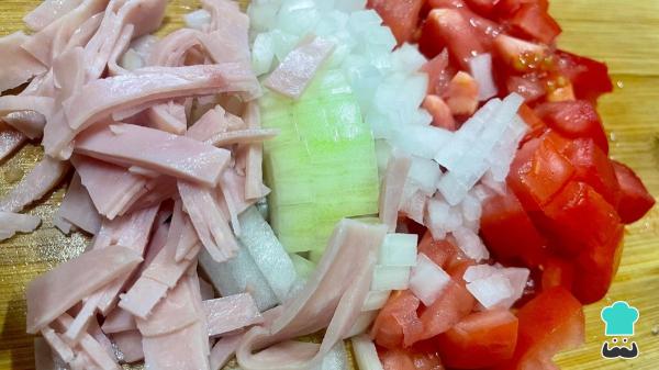 Receta de Brócoli salteado con huevo - Paso 2