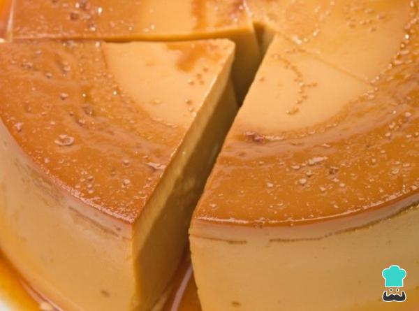 Receta de Flan de café dulce