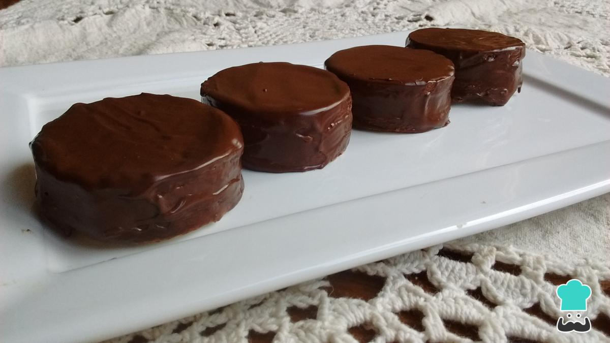 Receta de Alfajores de chocolate