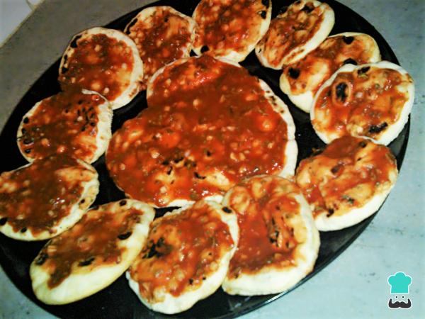 Receta de Mini pizzas en sartén - Paso 4