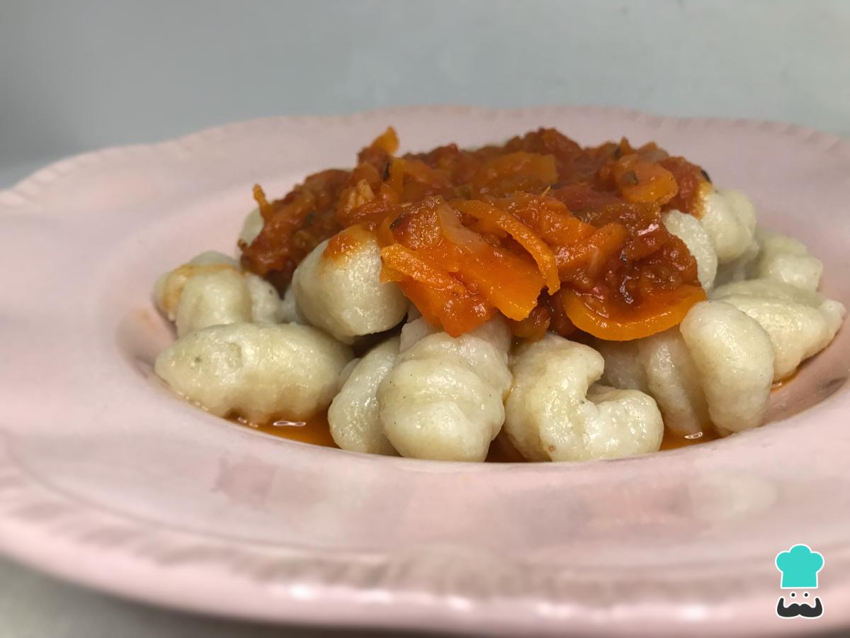 Receta de Ñoquis de leche