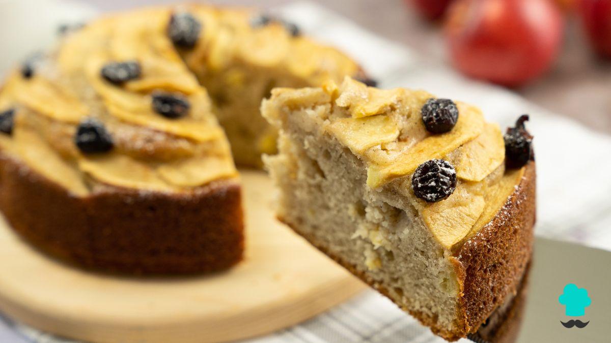 Receta de Bizcocho de yogur, avena y manzana sin azúcar: tierno, jugoso y perfecto para cuidarte sin renunciar al postre