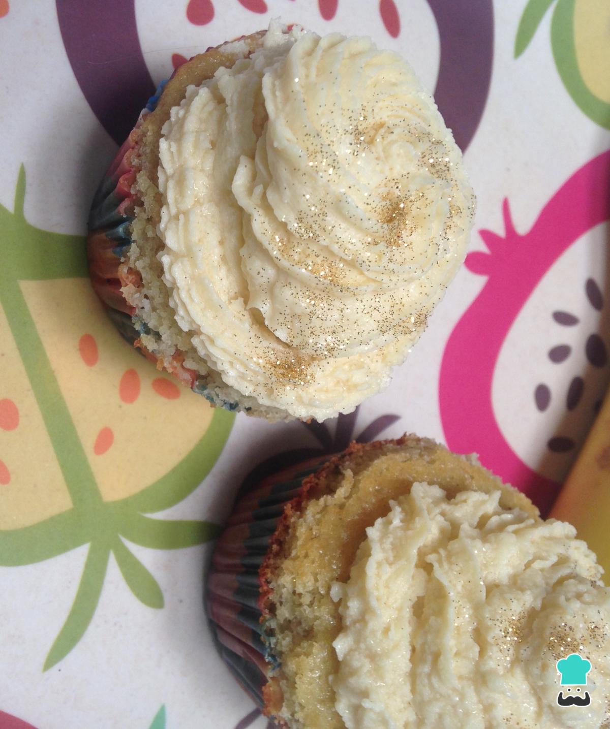 Receta de Cupcakes de plátano