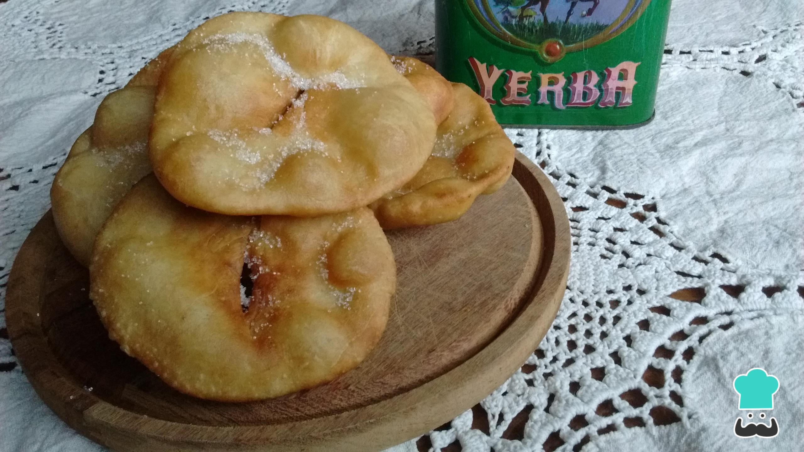 Tortas fritas sin grasa Receta FÁCIL