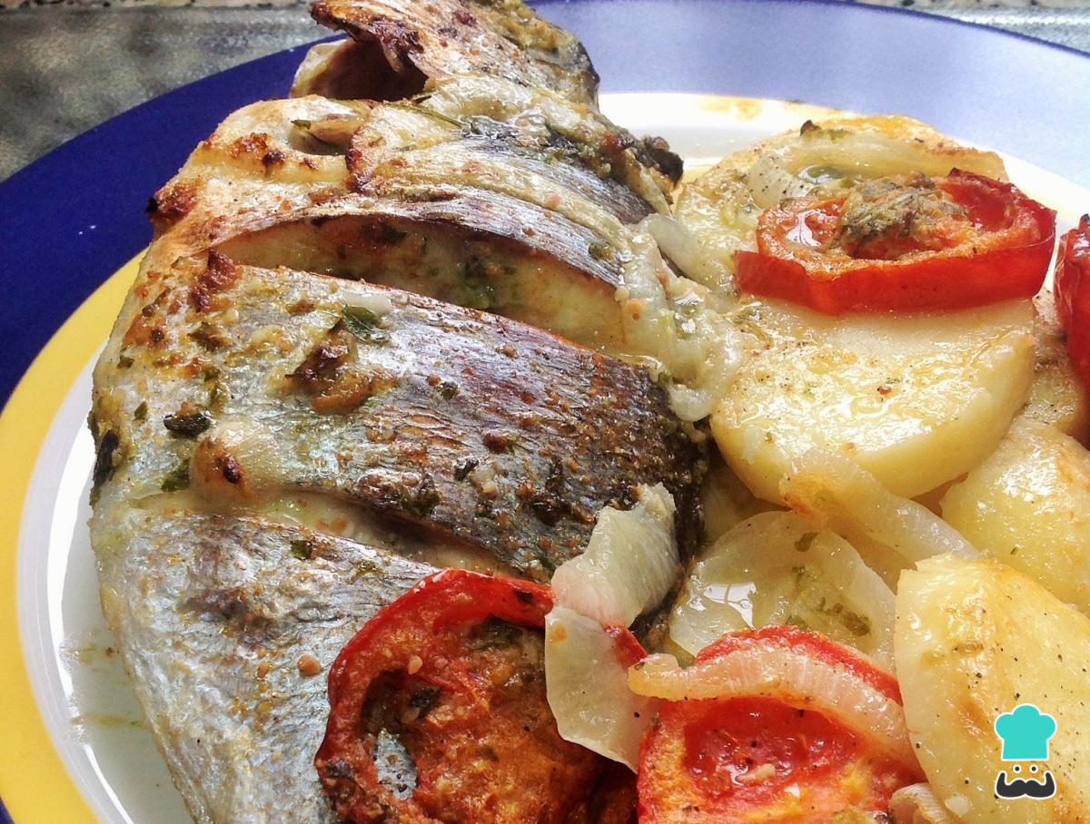 Receta de Dorada al horno
