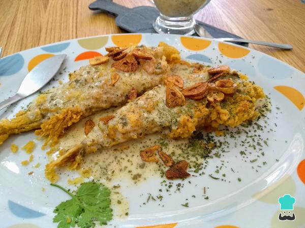 Receta de Pescado al cilantro