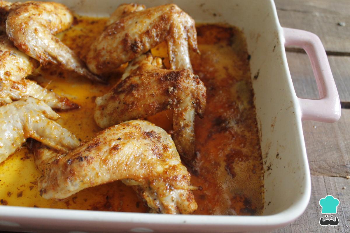Receta de Alitas de pollo al horno