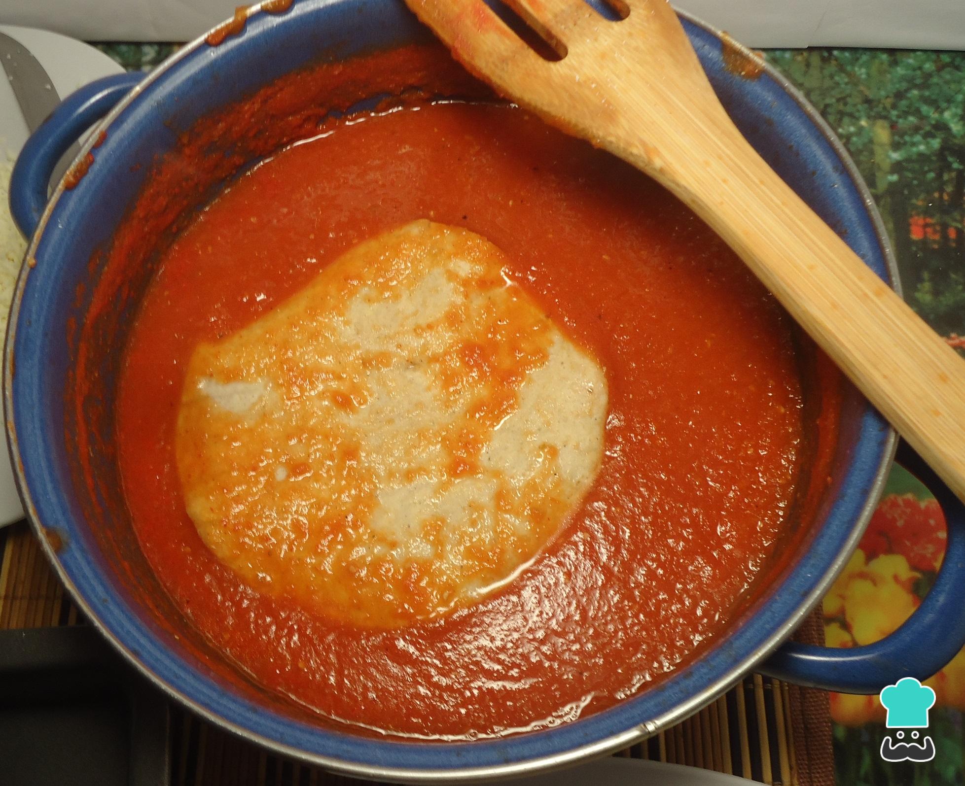 Enchiladas rojas de queso al horno Fácil