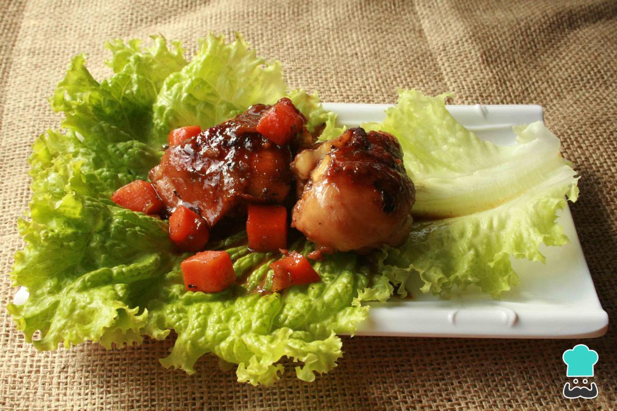 Receta de Pollo agridulce con panela