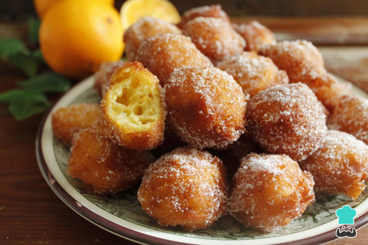 Receta de Buñuelos de naranja