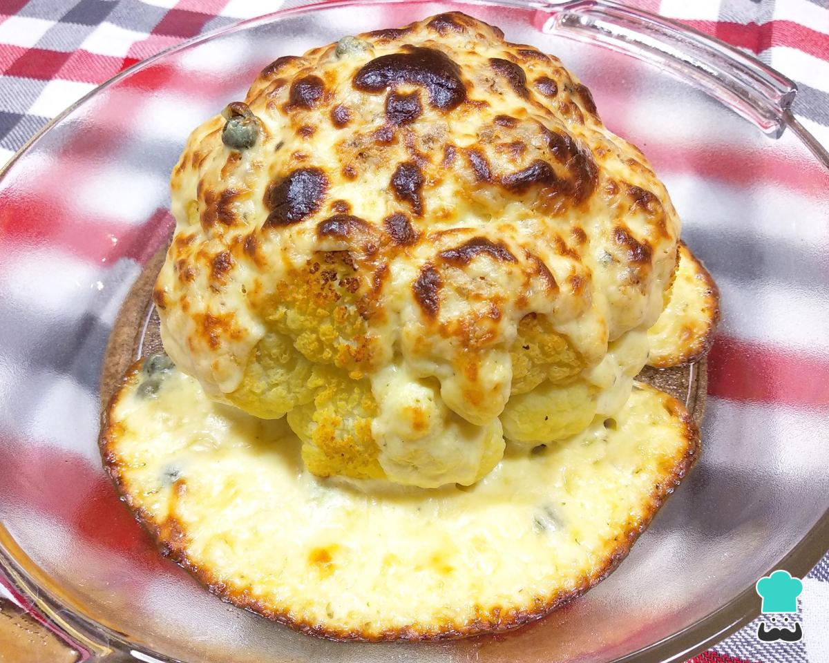 Receta de Coliflor asada