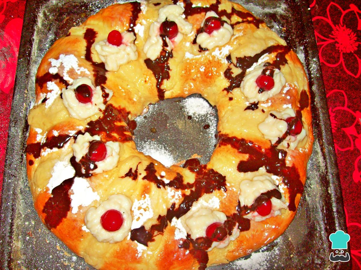 Receta de Rosca de reyes argentina