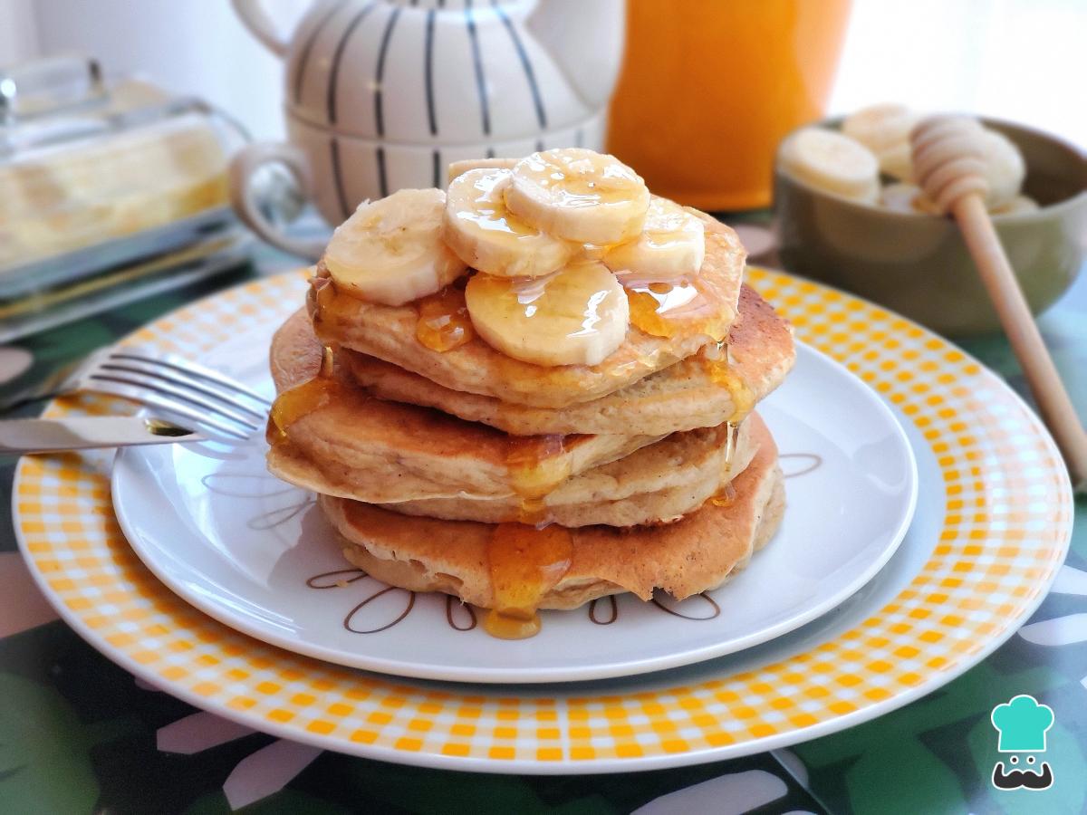 Receta de Tortitas de plátano y yogur