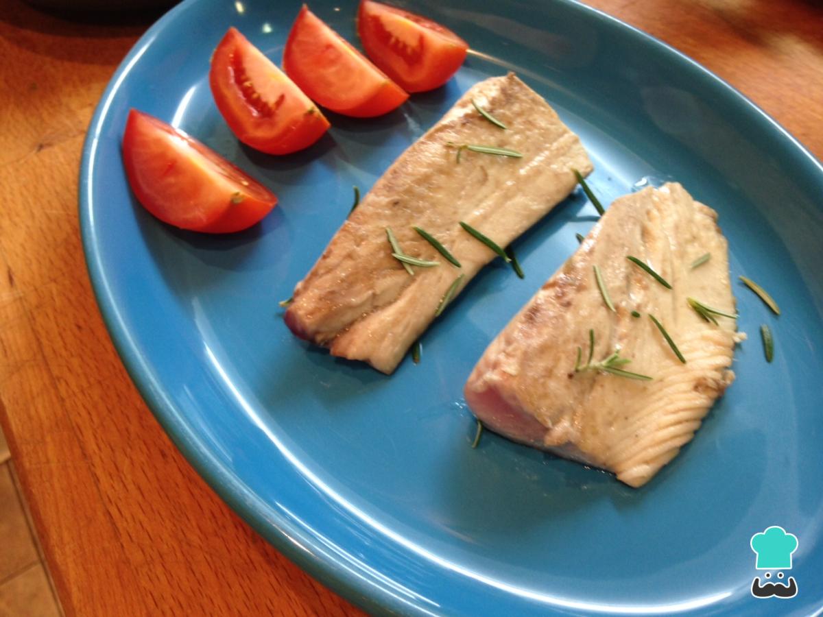 Receta de Bonito a la plancha