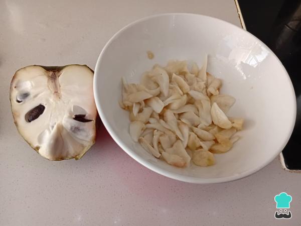 Receta de Helado de chirimoya - Paso 1